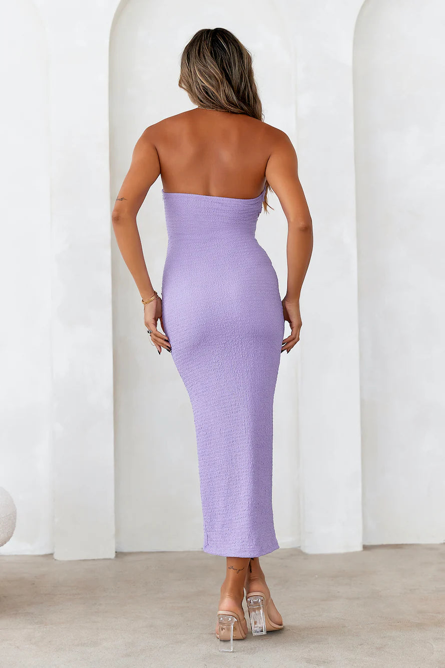 Cocktails Right Now Maxi Dress Lilac