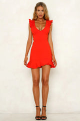 Take The Reigns Dress Red