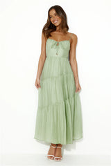 Summer Feels Maxi Dress Green