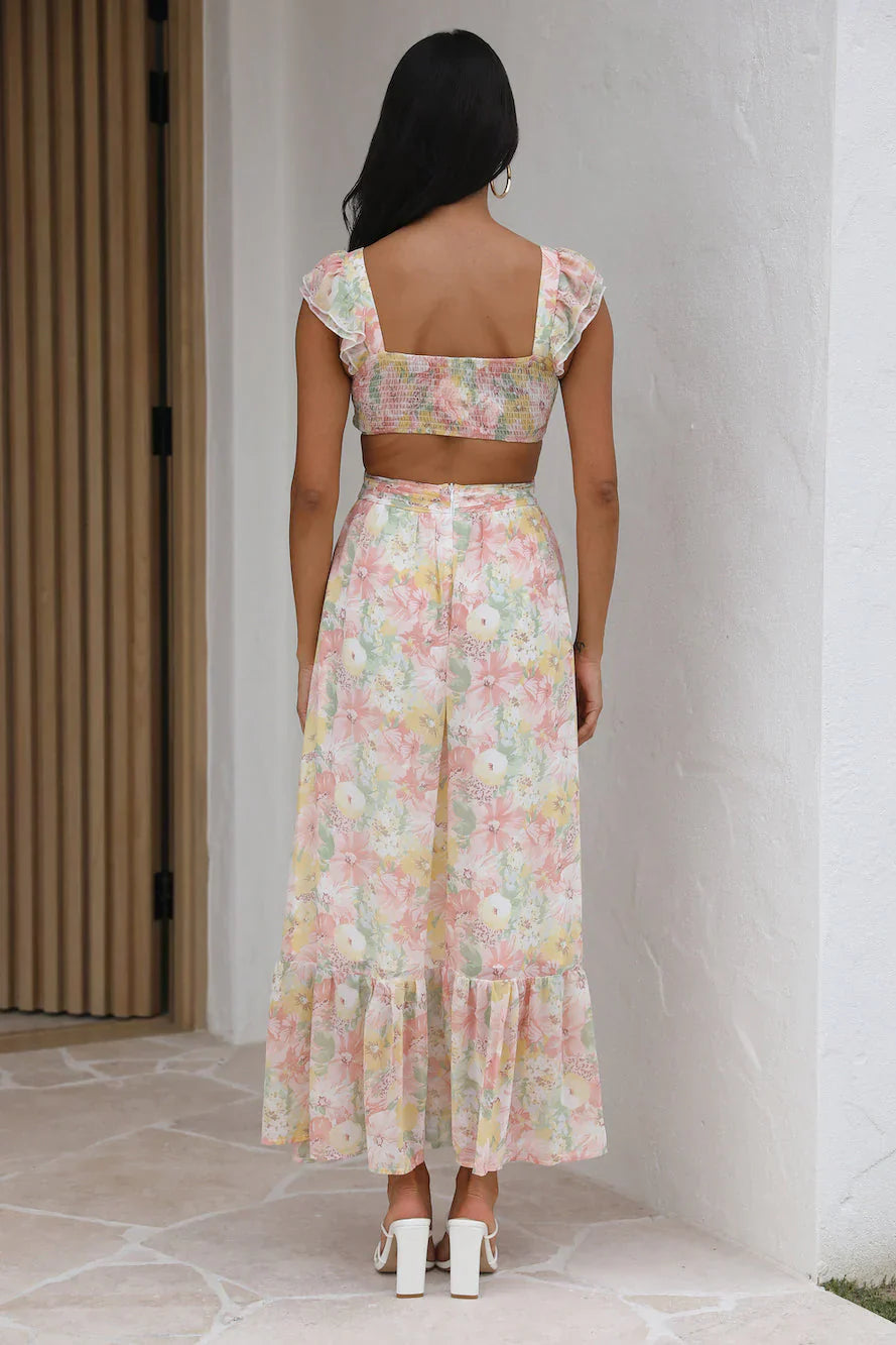 Watching Sunsets Maxi Dress Pink