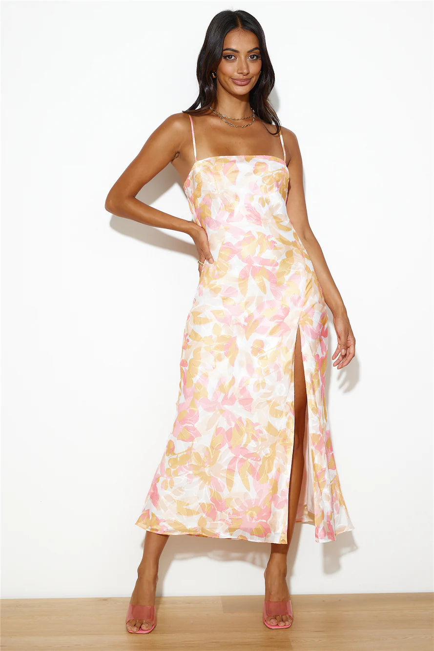 Lover Of Glow Maxi Dress Print