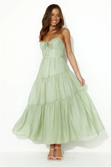 Summer Feels Maxi Dress Green