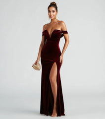 Kerri Formal Velvet Mermaid Dress