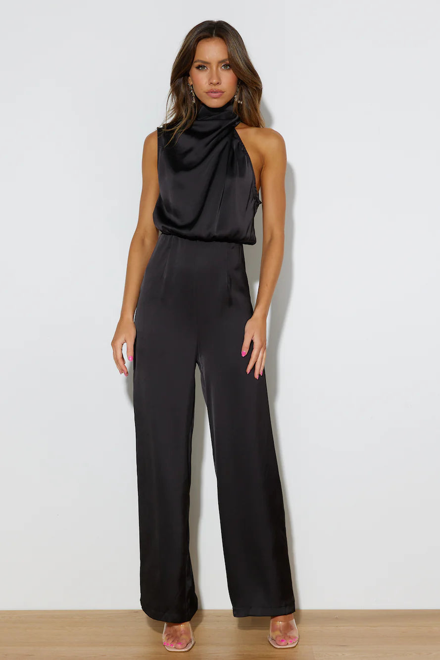 Youthful Days Jumpsuit Black