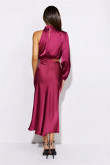 Everything You Love Midi Dress Berry