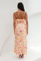 Style In The Wild Maxi Dress Orange