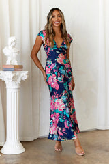 Rainnova Maxi Dress Navy