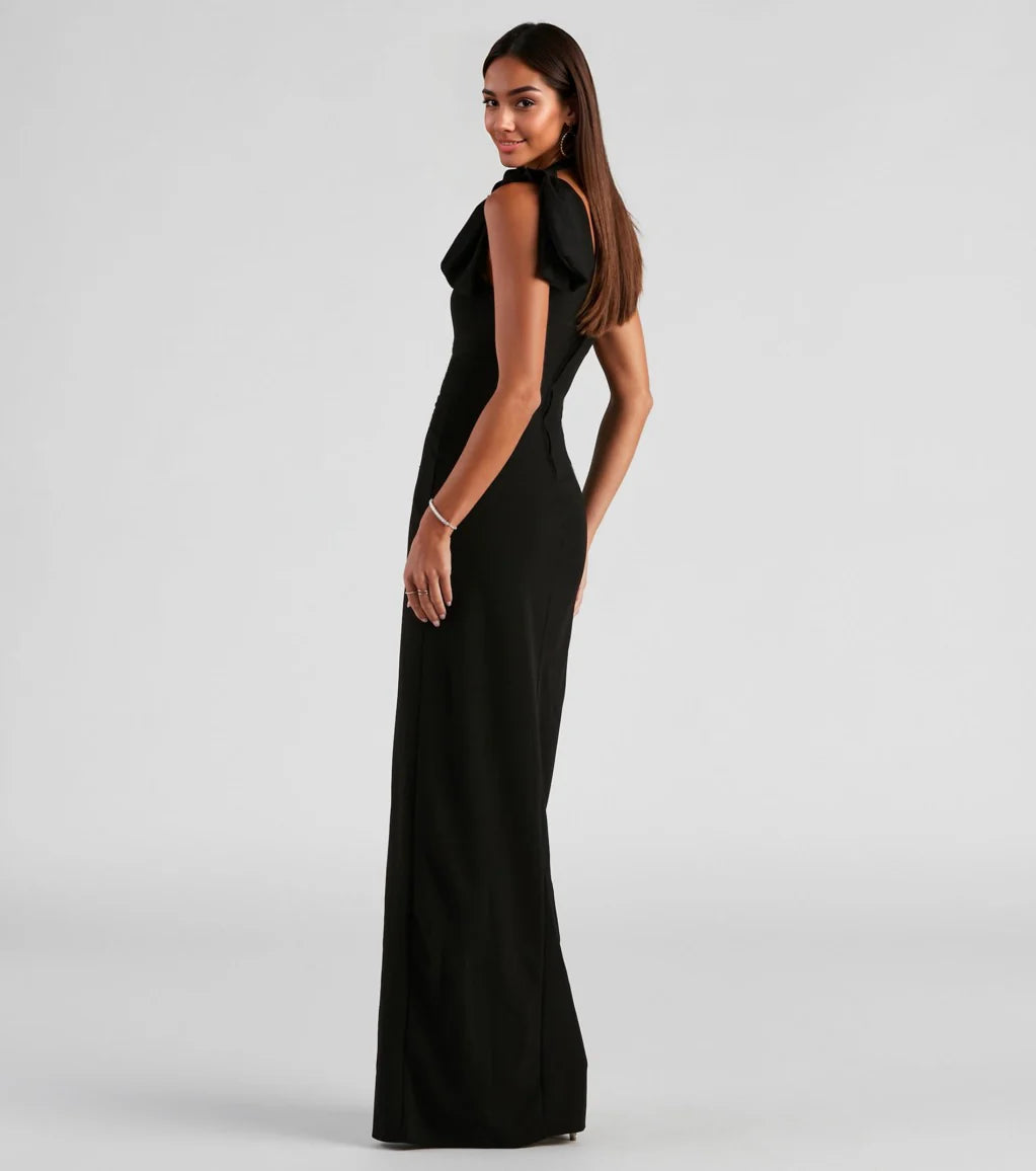 Star Formal One Shoulder Mermaid Dress