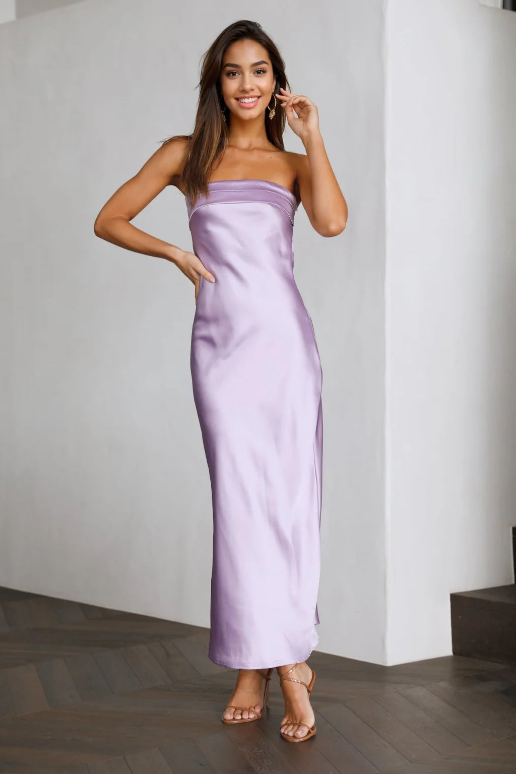 Coolness Calling Maxi Dress Purple