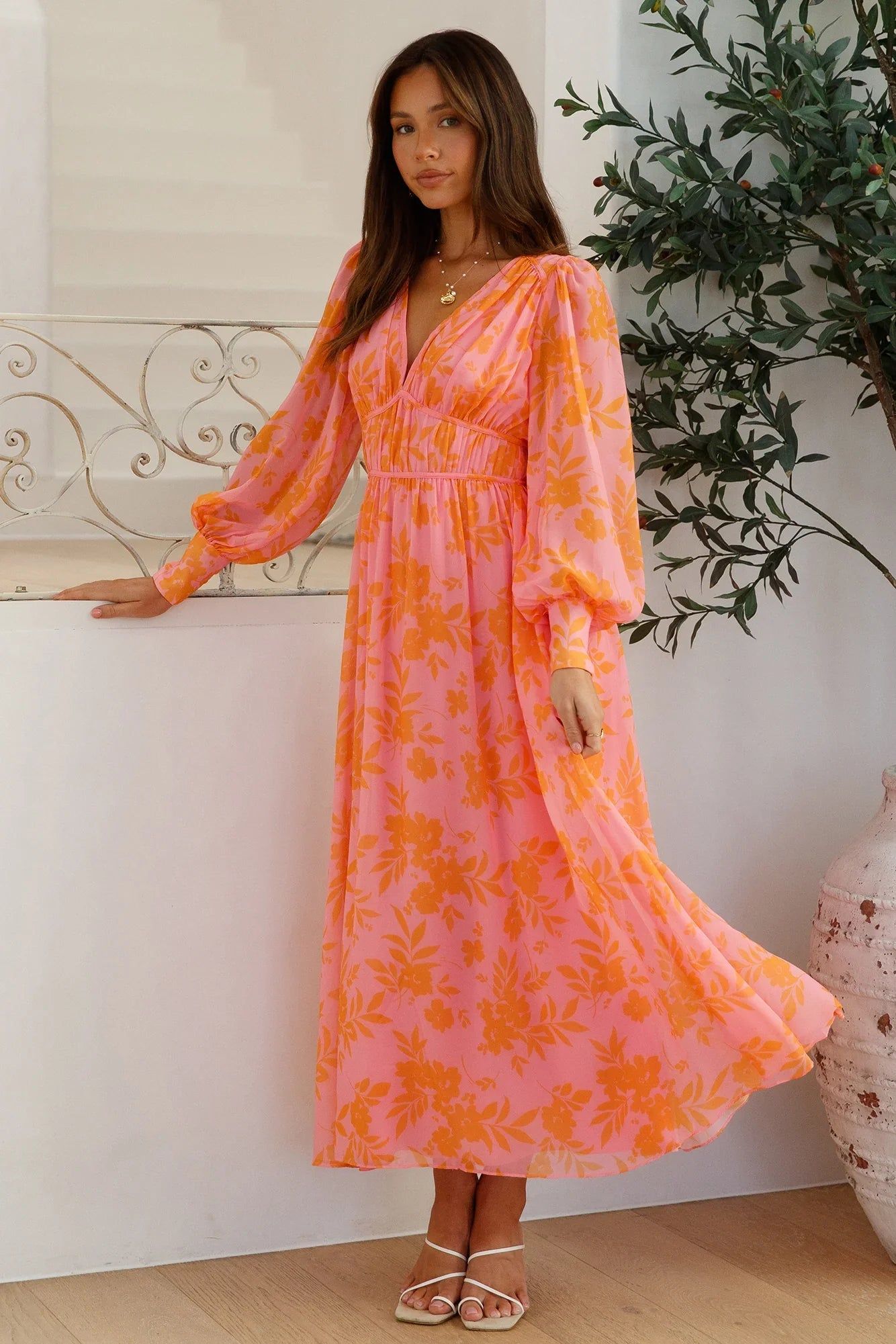 In A Magical Dream Maxi Dress Pink