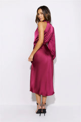 Everything You Love Midi Dress Berry