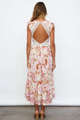 Harbour Side Fun Maxi Dress Pink