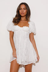 Style Mission Mesh Mini Dress White