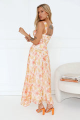 Zest For You Maxi Dress Orange