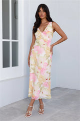 My Way Today Maxi Dress Print