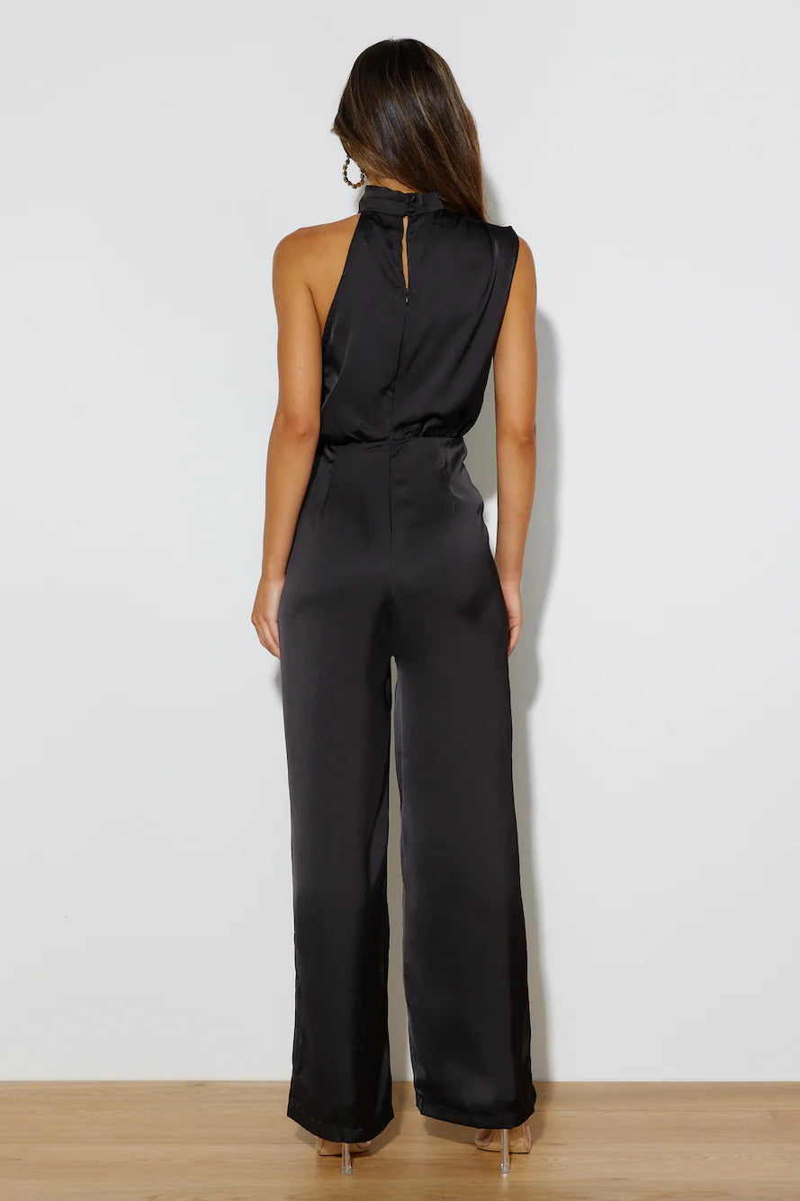 Youthful Days Jumpsuit Black