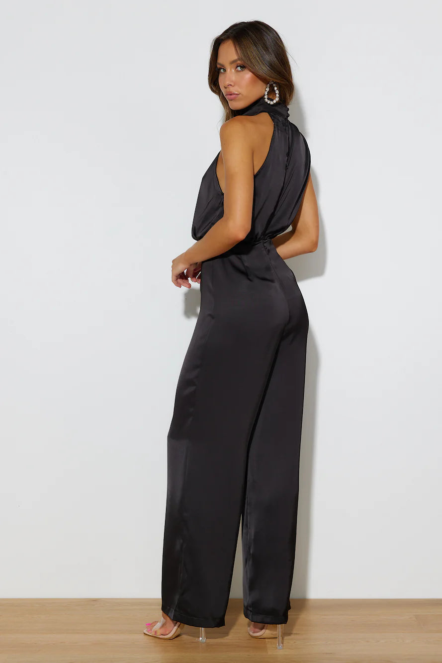 Youthful Days Jumpsuit Black