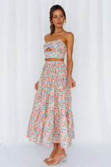 So Particular Maxi Skirt Floral