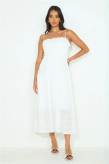 Resetting Midi Dress White