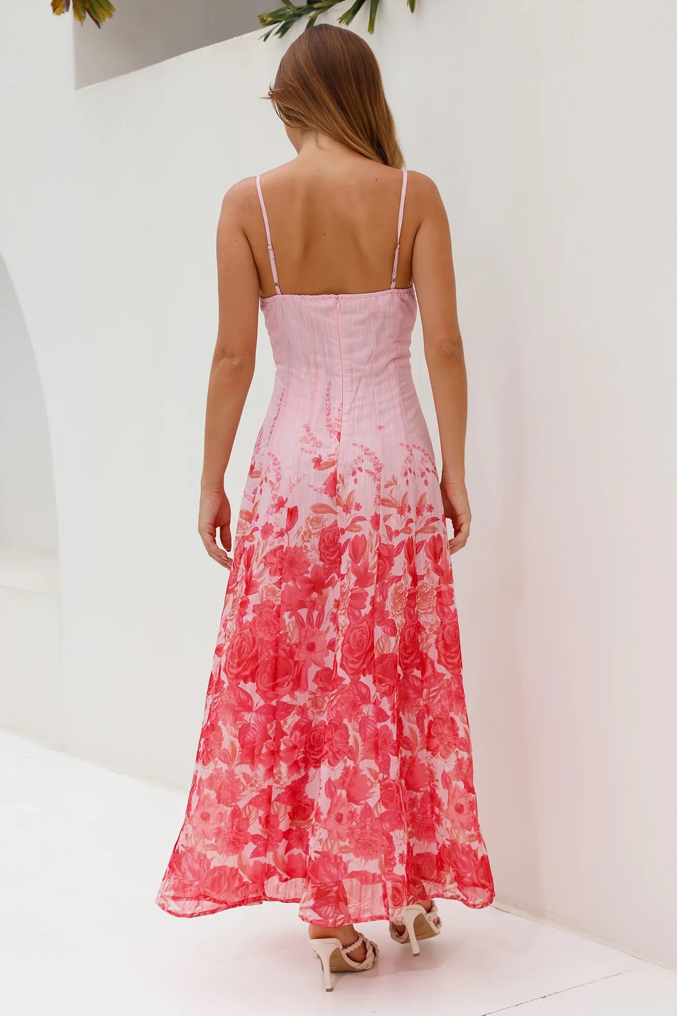 Raise The Roof Maxi Dress Pink