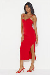 Favorite Bodycon Maxi Dress Red