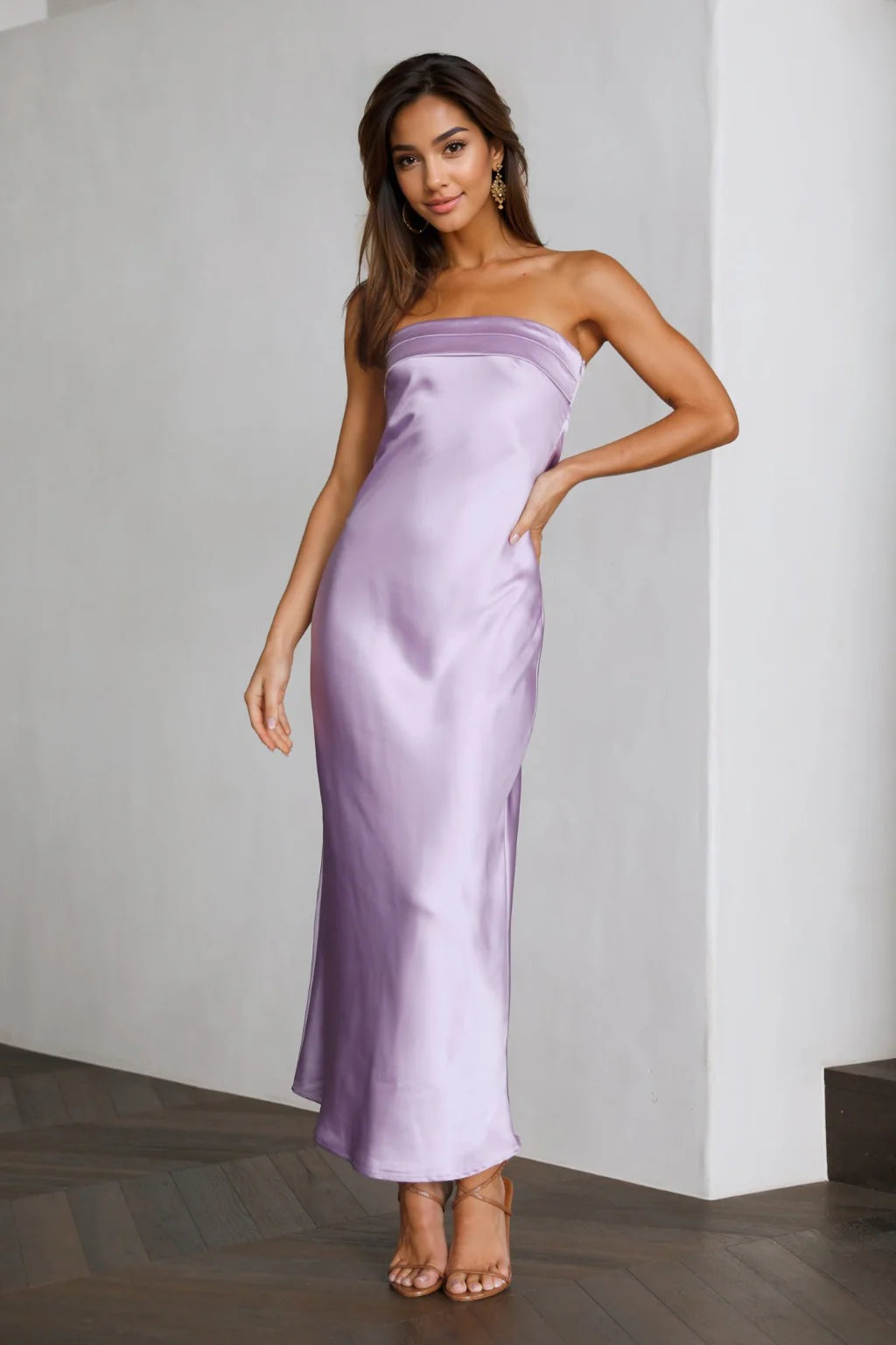 Coolness Calling Maxi Dress Purple