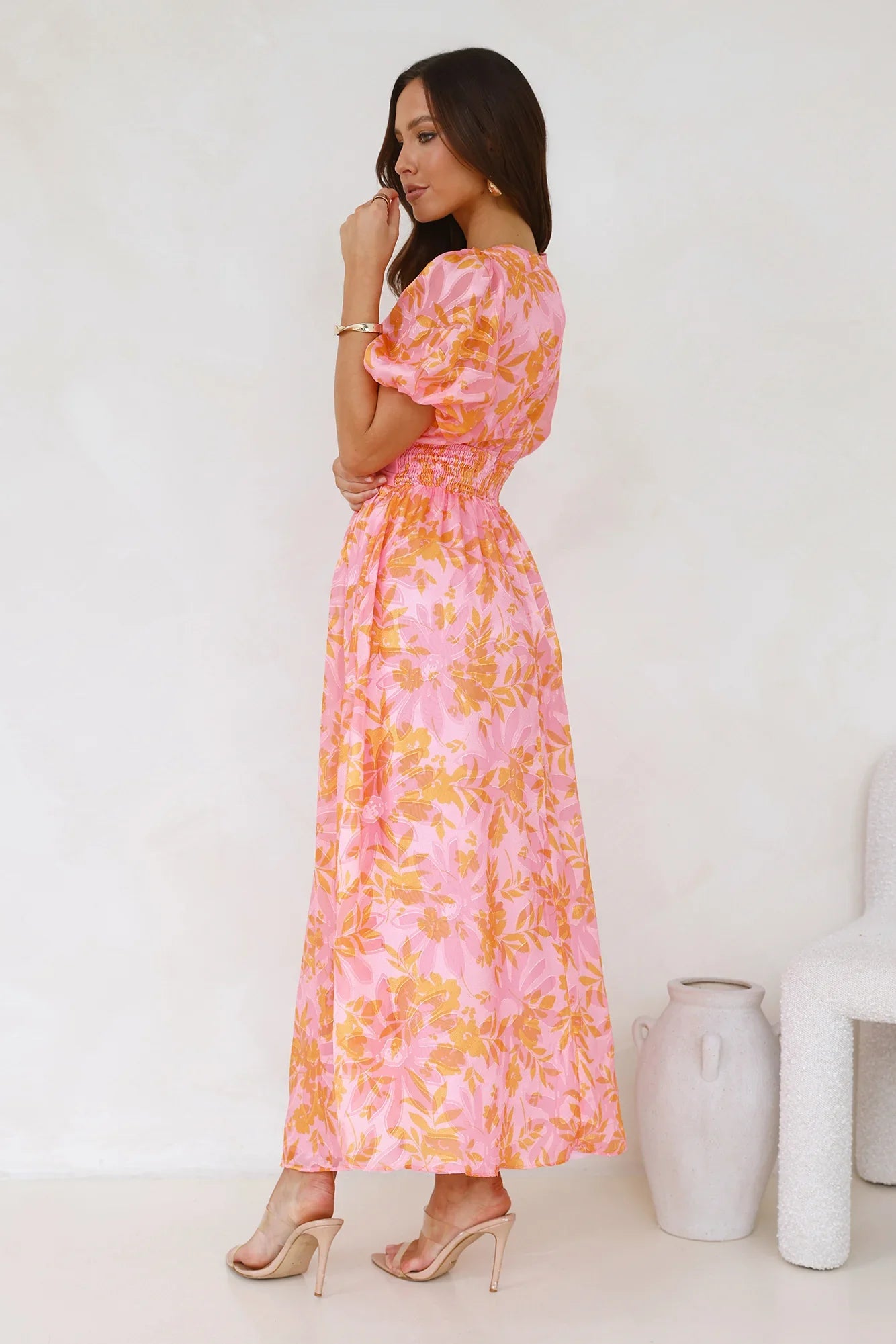 See In Color Midi Dress Pink