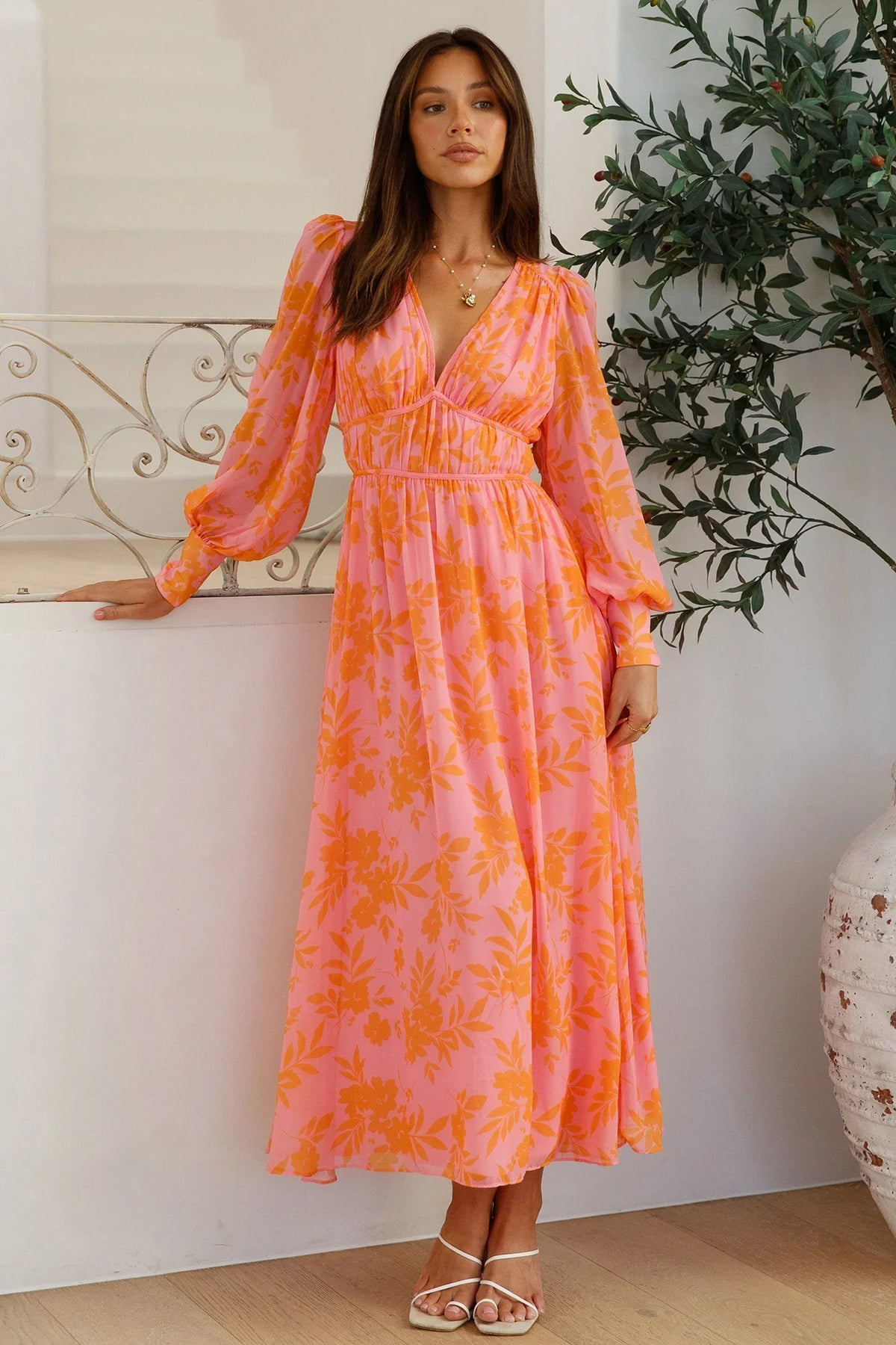 In A Magical Dream Maxi Dress Pink