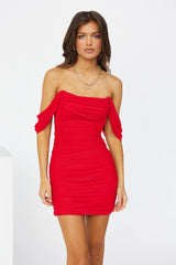 Life In The Spotlight Dress Red